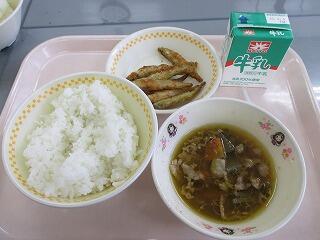 今日の給食