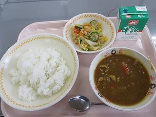 今日の給食