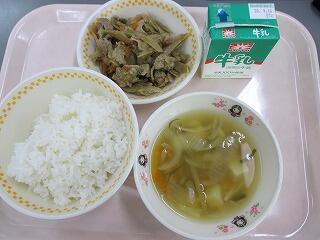 今日の給食