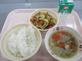 今日の給食