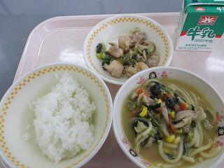 今日の給食