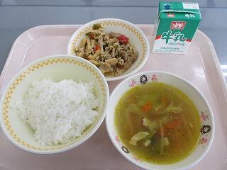 今日の給食