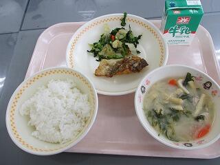 今日の給食