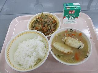 今日の給食