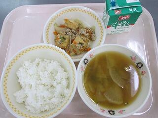 今日の給食