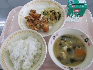 今日の給食