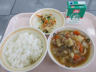 今日の給食