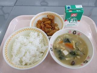 今日の給食