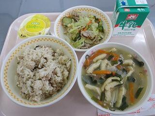 今日の給食