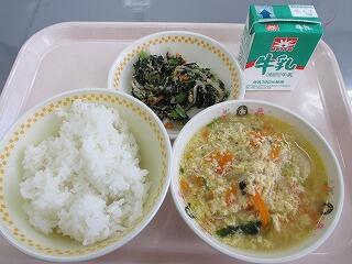 今日の給食