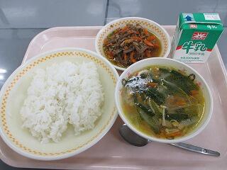 今日の給食