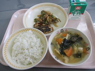 今日の給食