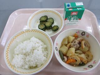 今日の給食