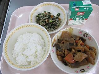 今日の給食