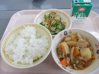 今日の給食