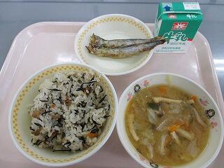 今日の給食