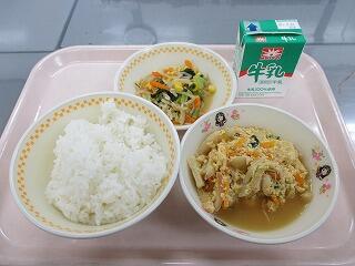 今日の給食