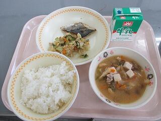 今日の給食