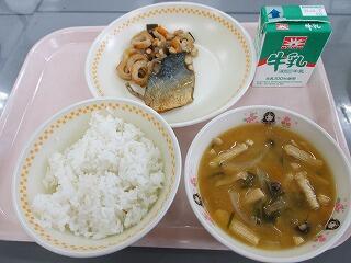 今日の給食