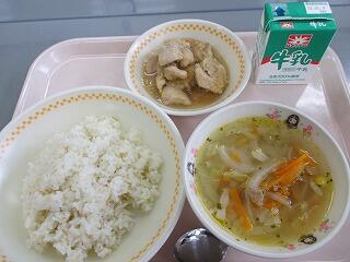 今日の給食