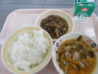 今日の給食