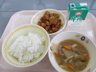 今日の給食