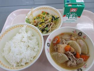 今日の給食