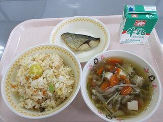 今日の給食