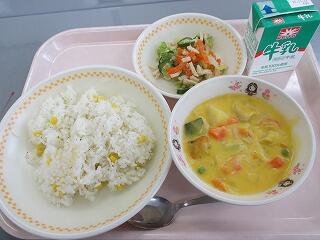 今日の給食