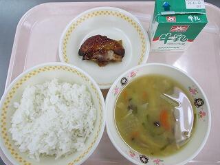 今日の給食