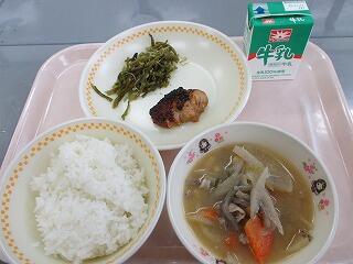 今日の給食