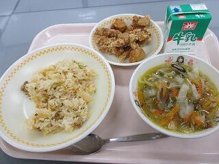 今日の給食