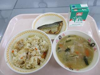 今日の給食