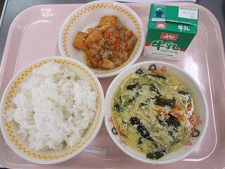 今日の給食