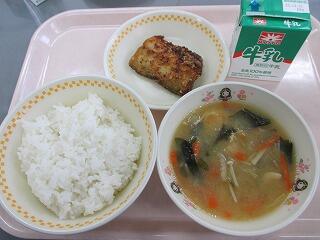 今日の給食