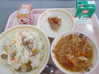 今日の給食