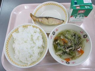 今日の給食