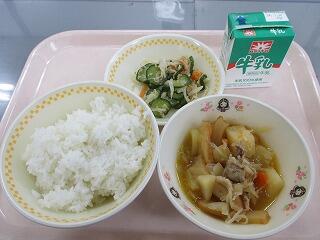 今日の給食