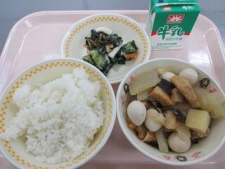 今日の給食