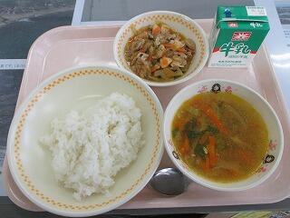 今日の給食