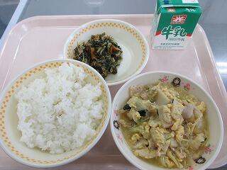 今日の給食