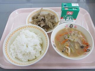 今日の給食