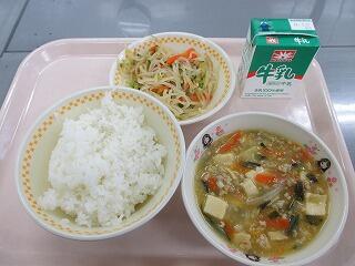 今日の給食