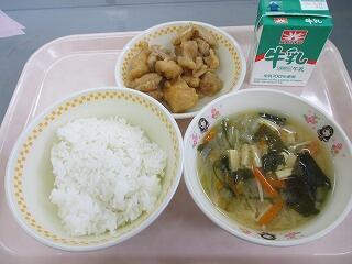 今日の給食