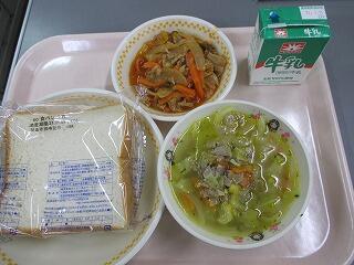 今日の給食