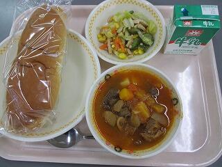 今日の給食