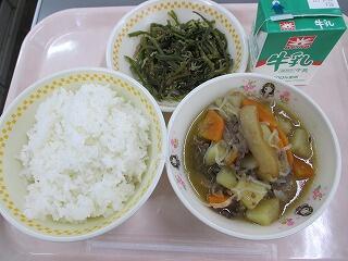 今日の給食