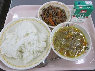 今日の給食