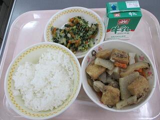 今日の給食