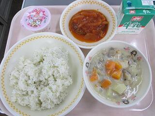 今日の給食